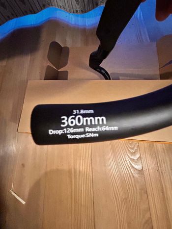Syncros HB-R100-CF Handlebar 2025 bike usato — immagine 4 di 6