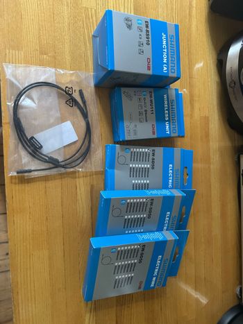 Used Shimano Di2 External to Internal Kit and D-Fly 2025 Cycling Accessories