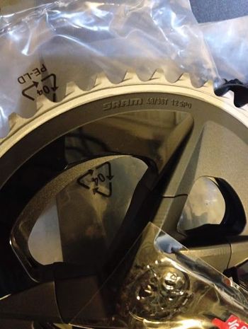 Used Sram Rival DUB 2x12 Crankset Drivetrain & Pedals