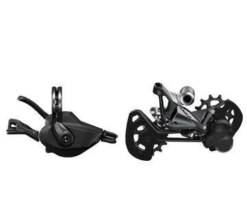 Gebrauchtes Shimano XTR Rear Derailleur Drivetrain & Pedals