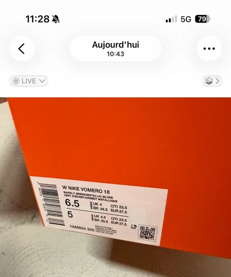 Brugt Nike Vomero 18 bike — billede 4 af 4