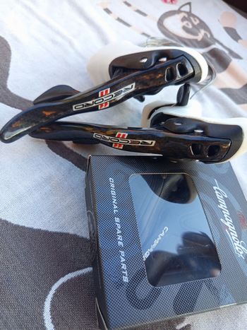 Použité Campagnolo Record 11s Ergopower Levers 2015 Brakes