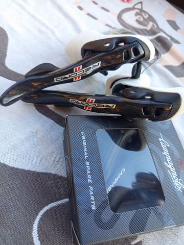 Campagnolo Record 11s Ergopower Levers 2015 Brakes usato