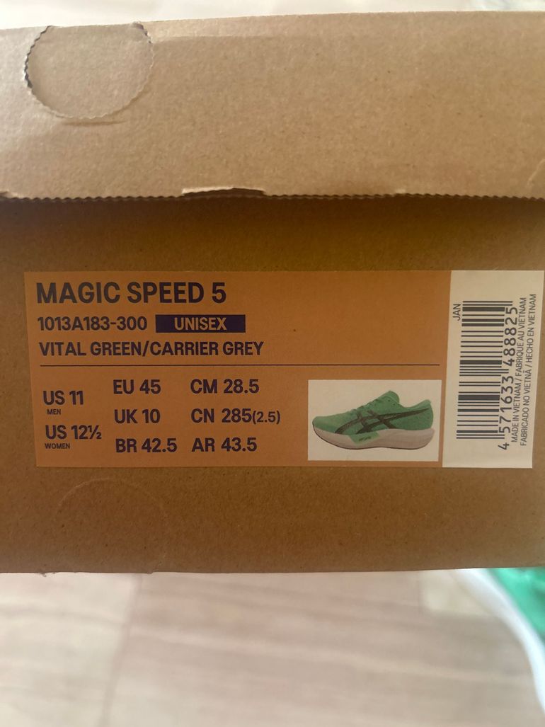 Asics Magic Speed 5 2026 bike usato — immagine 4 di 5