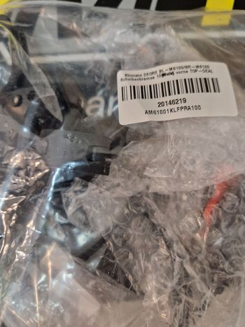 Used Shimano Deore BL-M6100+BR-M6100 2026 Brakes