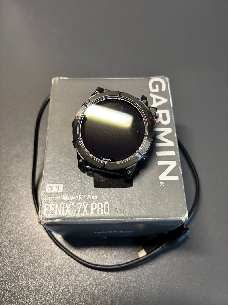 Used Garmin Fenix 7X Pro Solar Electronics