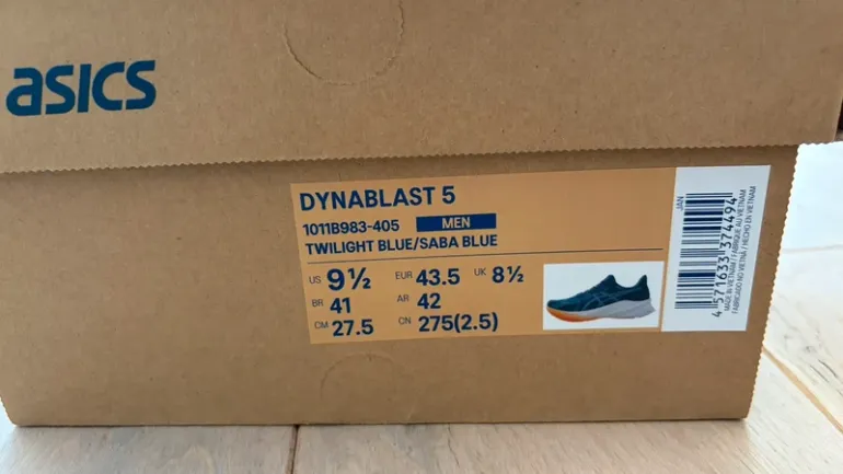 Used Asics Dynablast 5 bike — image 3 of 5
