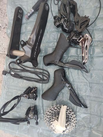 Used Shimano Dura Ace DI2 12s R9200 R9250 R9270 2024 Groupset