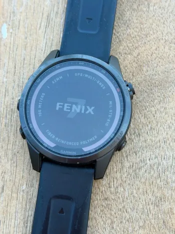 Used Garmin Fenix 7S Sapphire Solar Electronics