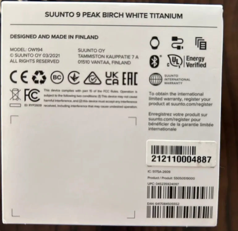 Used Suunto 9 Peak bike — image 6 of 7