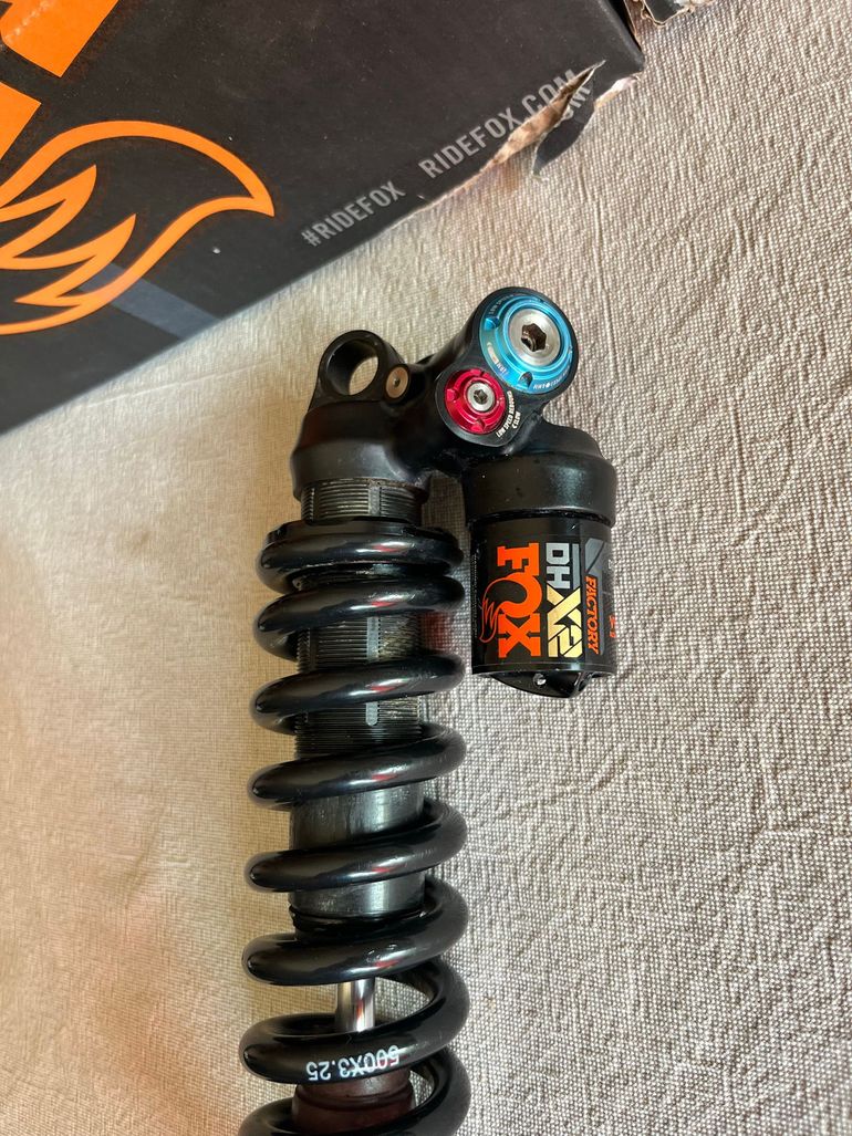 Brugt Fox Factory DHX2 bike — billede 5 af 9