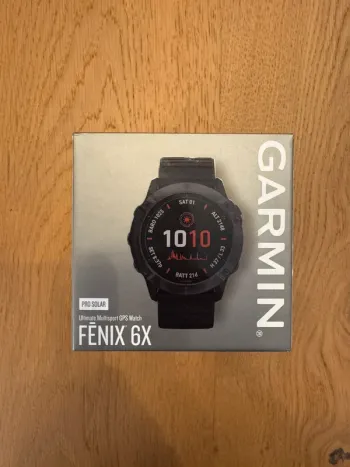 Used Garmin Fenix 6X Pro Solar Electronics