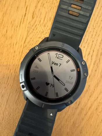 Used Garmin Fenix 6X Pro Solar bike — image 3 of 4