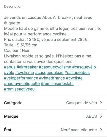 Used ABUS Airbreaker bike — image 4 of 12