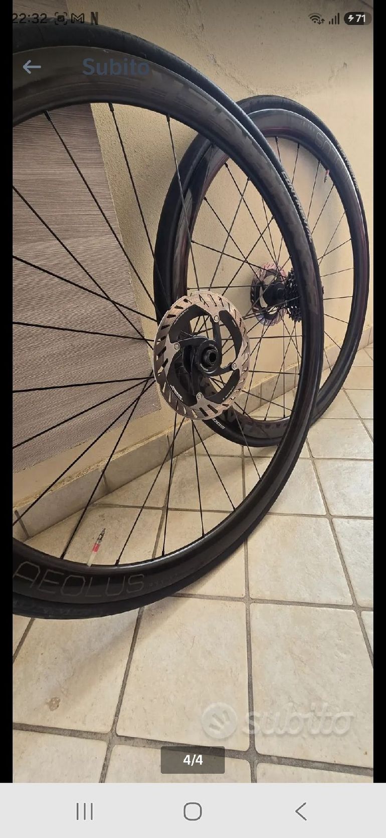 Brugt Bontrager Aeolus RSL 37 Wheels 2025 bike — billede 3 af 3
