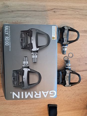 Použité Garmin Rally RS100 Power Meter Pedals 2024 Drivetrain & Pedals