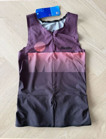 Santini AUDAX - WOMEN'S TRI TOP Cycling Clothing d'occasion