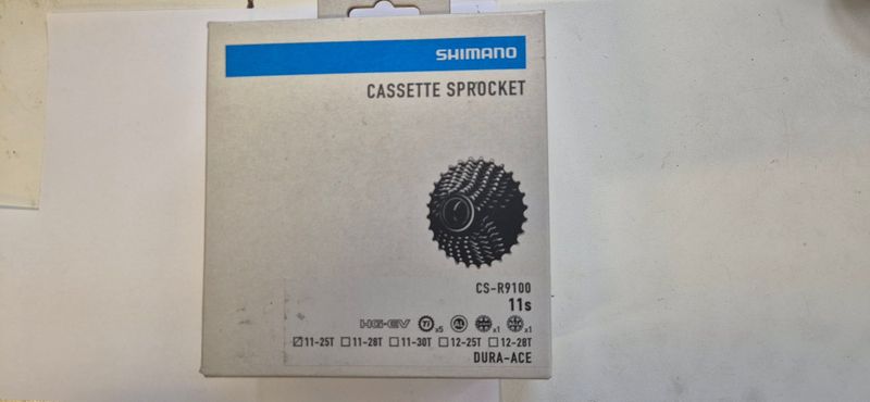 Used Shimano Dura Ace CS-R9100 Cassette 2025 Drivetrain & Pedals