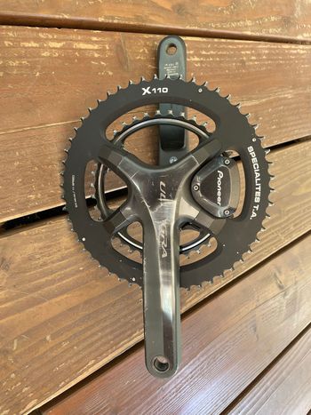 Gebrauchtes Shimano Ultegra FC-6800 Pioneer Powermeter Drivetrain & Pedals
