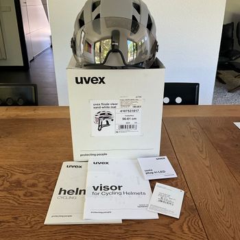 Używany Uvex Finale Visor Helmet 2024 bike — zdjęcie 4 z 5