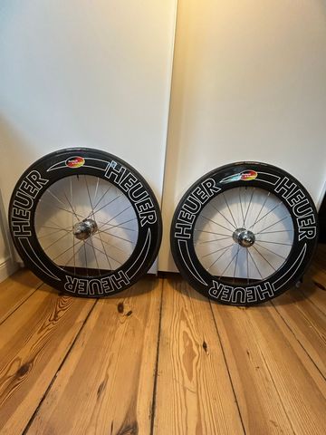 Brugt Heuer Track Wheelset 90mm Wheels