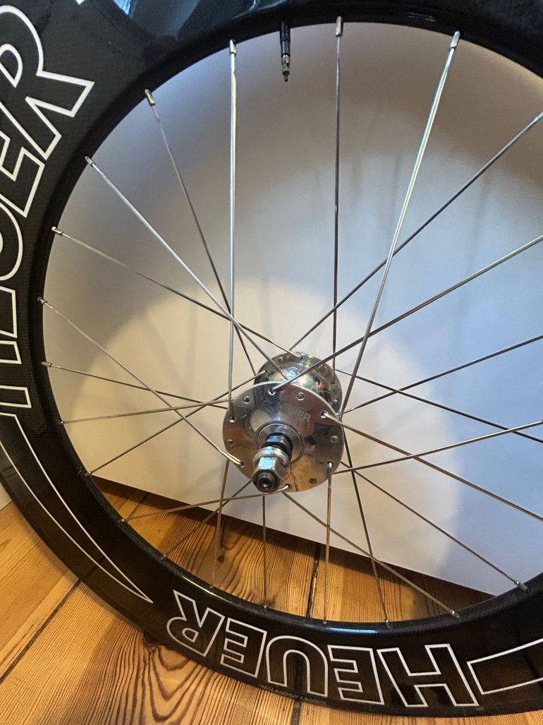Brugt Heuer Track Wheelset 90mm bike — billede 2 af 4