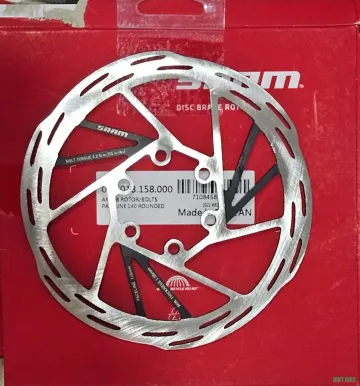 Brugt Sram Paceline 140mm 6 bolt Rotor Brakes