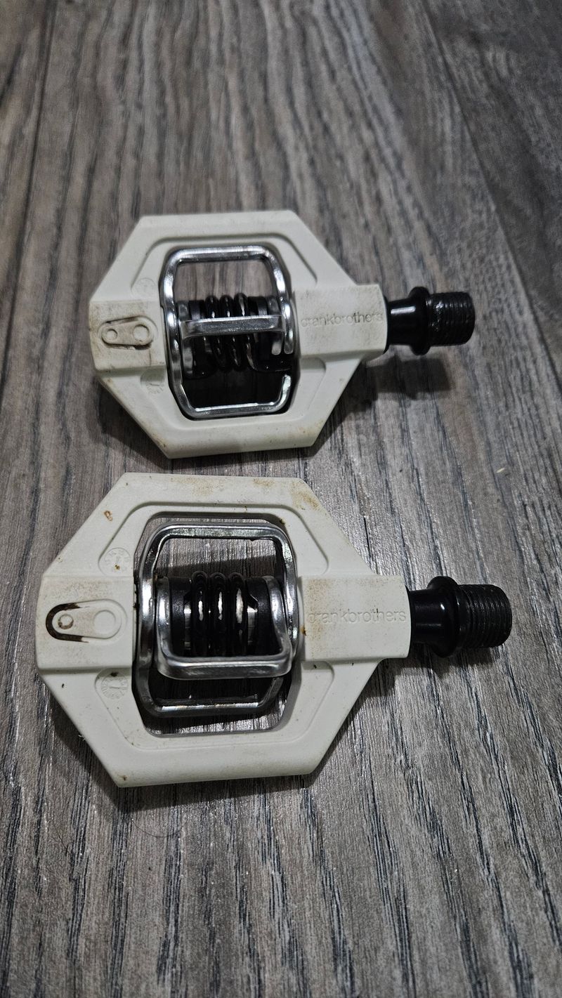 Crankbrothers Candy 1 White Pedals Drivetrain & Pedals usato