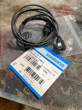 Used Shimano Powermeter Charging Cable 2025 Cycling Accessories