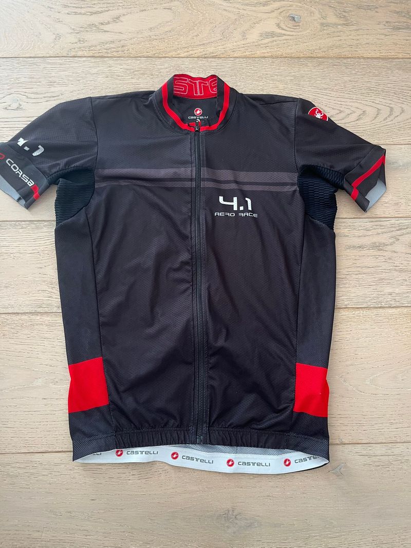 Used Castelli 4.1 aero race Rosso Corsa 2021 Cycling Clothing