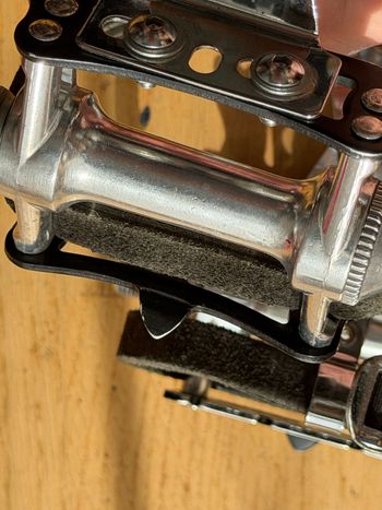 Używany Toshi MKS Toe Clips + Toe Straps bike — zdjęcie 5 z 7