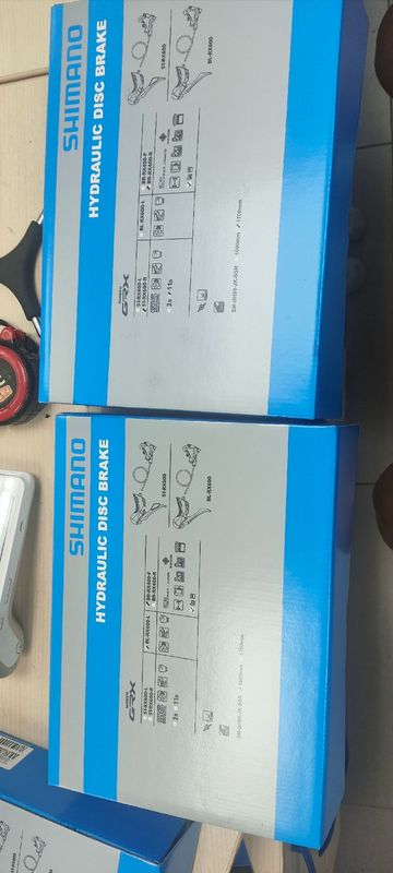 Used Shimano GRX ST-RX600 + BR-RX400 2026 Drivetrain & Pedals