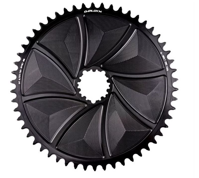 Used goldix AERO CNC Chainring 3 BOLTS 34T Drivetrain & Pedals