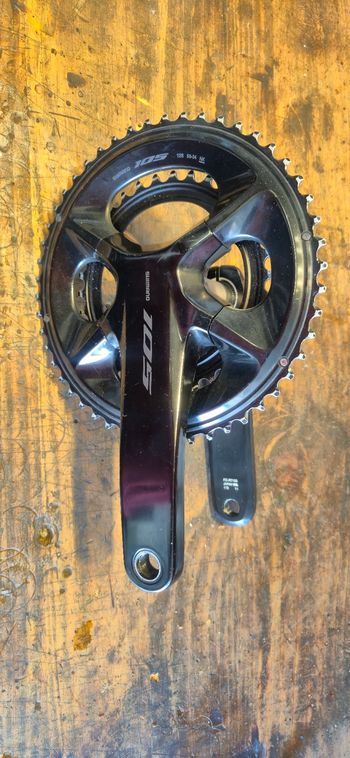 Used Shimano 105 12-Speed Crank 2025 Drivetrain & Pedals