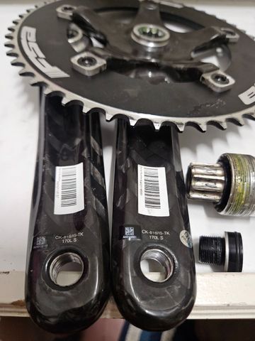 Brugt Fsa Track Carbon Crank bike — billede 10 af 10