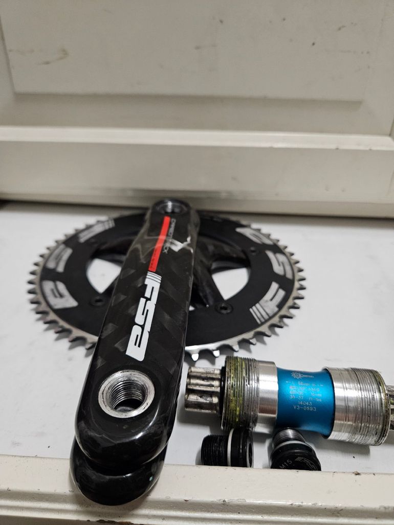 Brugt Fsa Track Carbon Crank bike — billede 9 af 10