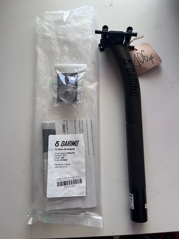 Gebrauchtes Darimo T2 25mm SB Seatpost Saddles & Seatposts