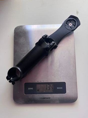 Used Silca Ultralight Stem & Titanium Computer Mount Cockpit