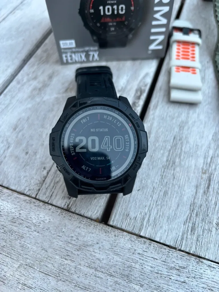 Used Garmin fenix 7x solar bike — image 2 of 5