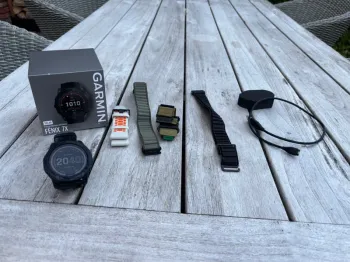 Used Garmin fenix 7x solar Electronics