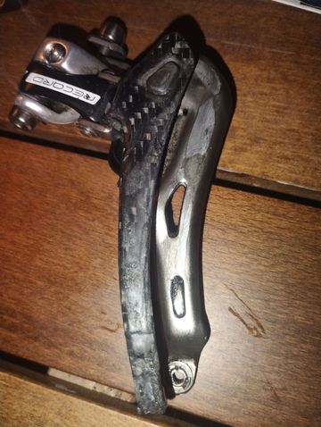 Campagnolo Record 11s Derailleur Drivetrain & Pedals de segunda mano