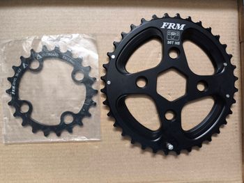 Brugt Frm NS Chainrings Drivetrain & Pedals