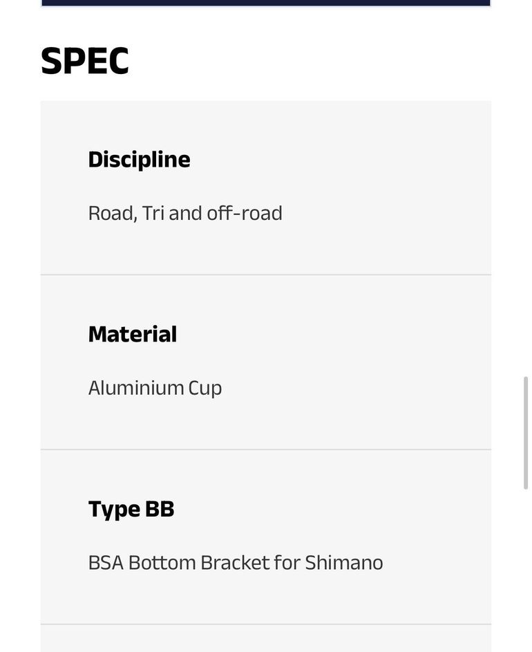 Brugt Shimano Cyclingceramic BSA bike — billede 3 af 3