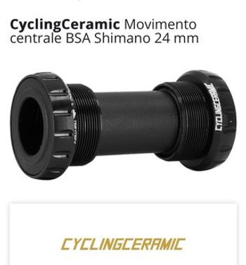 Brugt Shimano Cyclingceramic BSA Drivetrain & Pedals