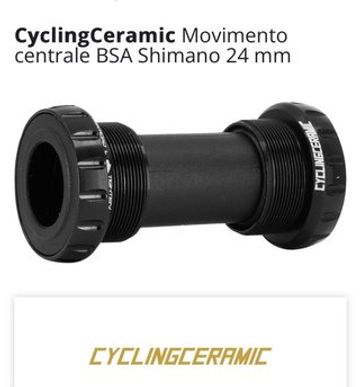 Used Shimano Cyclingceramic BSA Drivetrain & Pedals