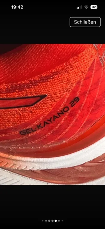 Used Asics Gel Kayano 29 bike — image 9 of 12