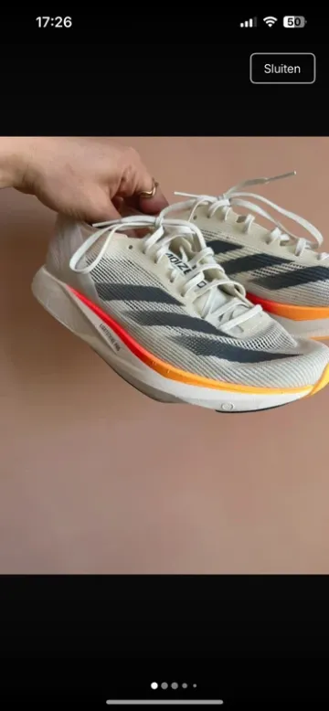 Brugt Adidas Adizero Takumi Sen 10 Running Shoes