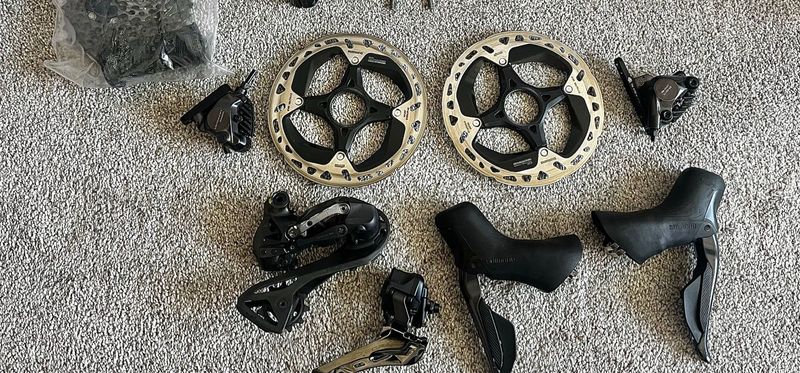 Used Shimano Ultegra Di2 Components Groupset