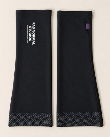 Pas Normal Studios Logo Knee Warmers Cycling Clothing usato