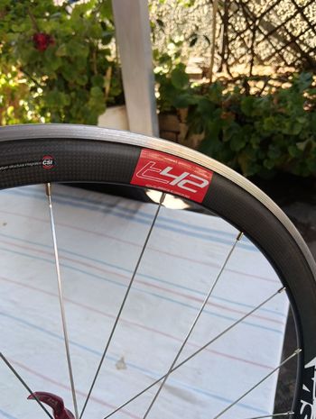 Brugt Vision Trimax T42 Front Wheel 2020 bike — billede 3 af 3